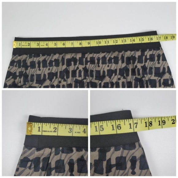 Classiques entier patterned skirt, silk/wool blend - Picture 3 of 8